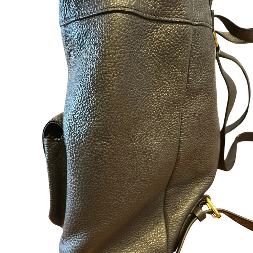 COACH Midnight  Pebbled Leather Billie‎ Backpack